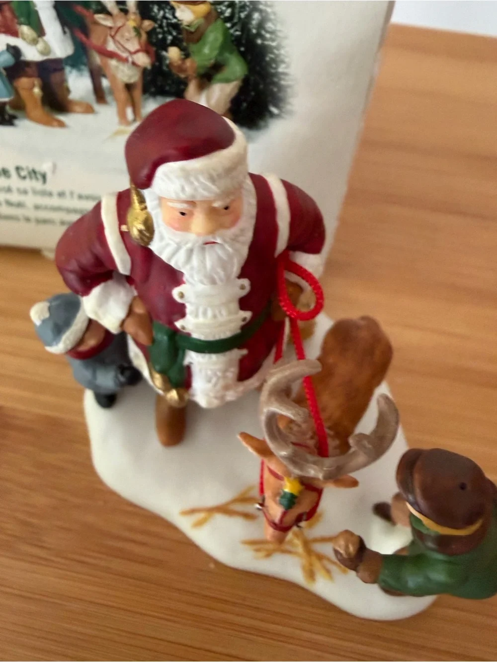 Vintage Department 56 Santa in the City Figurine. Christmas in the City Series